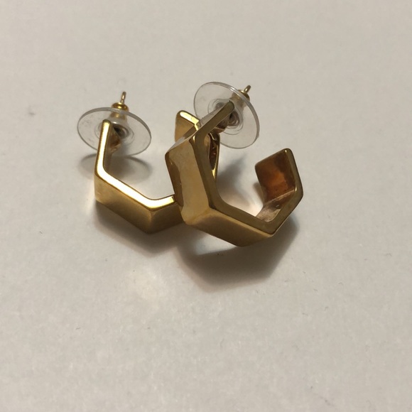 Kate Spade Hexagon stud earrings - Picture 2 of 2